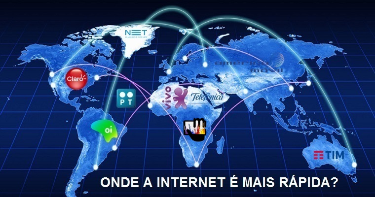 Onde as operadoras são mais rápidas: no Brasil ou nas suas sedes?